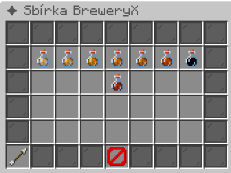 Samostatná sbírka osmi halloweenských nápojů BreweryX