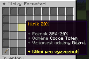 Dostupný milník za 20 procent farmářské kolekce s tlačítkem pro vyzvednutí